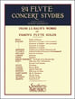 24 FLUTE CONCERT STUDIES FLUTE UNAC cover